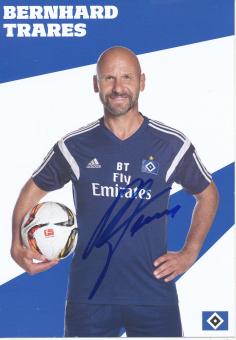 Bernhard Trares  2015/2016  Hamburger SV  Fußball Autogrammkarte original signiert 