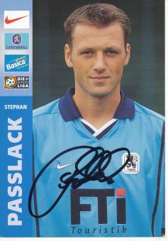 Stephan Passlack  1999/2000   1860 München Fußball Autogrammkarte original signiert 