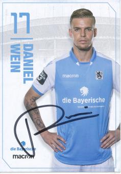 Daniel Wein  2017/2018   1860 München Fußball Autogrammkarte original signiert 