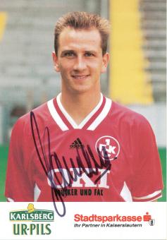 Matthias Hamann  1994/1995  FC Kaiserslautern  Fußball Autogrammkarte original signiert 