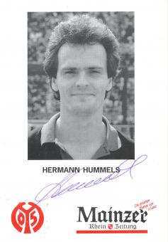 Hermann Hummels  FSV Mainz 05   Fußball Autogrammkarte original signiert 