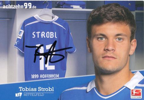 Tobias Strobl  2013/2014  TSG 1899 Hoffenheim  Fußball Autogrammkarte original signiert 