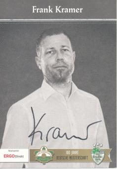 Frank Kramer  2014/2015  SpVgg Greuther Fürth  Fußball Autogrammkarte original signiert 