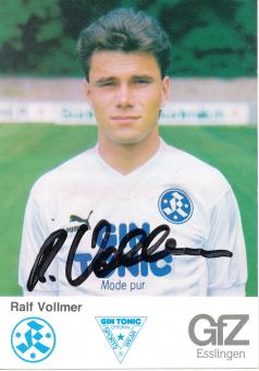 Ralf Vollmer  1986/1987   Stuttgarter Kickers  Fußball Autogrammkarte original signiert 