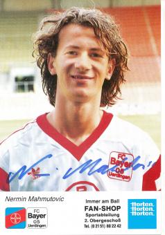 Nermin Mahmutovic  1991/1992  Bayer 05 Uerdingen  Fußball Autogrammkarte original signiert 