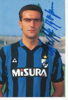 Giuseppe Bergomi   Inter Mailand  Fußball Autogrammkarte  original signiert 