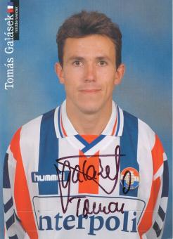 Tomas Galasek  Willem II Tilburg  Fußball Autogrammkarte  original signiert 