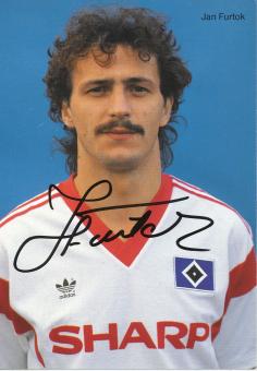 Jan Furtok    Hamburger SV  Fußball Autogrammkarte original signiert 