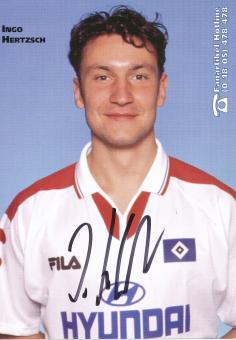 Ingo Hertzsch  1998/1999   Hamburger SV  Fußball Autogrammkarte original signiert 