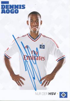 Dennis Aogo  2011/2012  Hamburger SV  Fußball Autogrammkarte original signiert 
