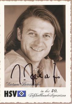 Dietmar Beiersdorfer  2002/2003  Hamburger SV  Fußball Autogrammkarte original signiert 