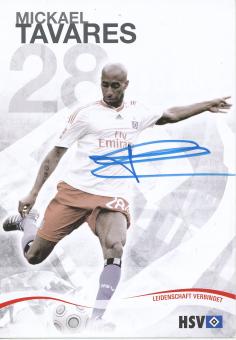 Mickael Tavares  2009/2010   Hamburger SV  Fußball Autogrammkarte original signiert 