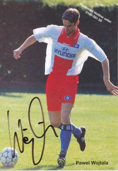 Pawel Wojtala  1997/1998   Hamburger SV  Fußball Autogrammkarte original signiert 