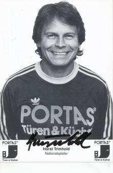 Horst Trimhold  DFB  Portas  Fußball Autogrammkarte original signiert 