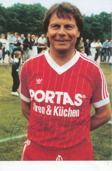 Horst Trimhold  DFB  Portas  Fußball Autogrammkarte original signiert 