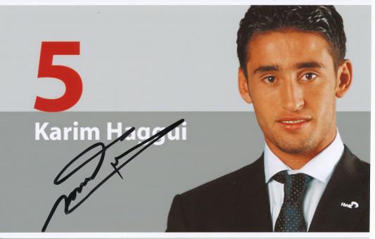 Karim Haggui   VFB Stuttgart  Fußball Autogramm 13 x 20 cm Foto original signiert 