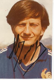 Jean Francois Domergue  Frankreich  Fußball Autogramm  Foto original signiert 