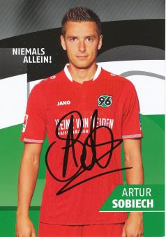 Artur Sobiech   2015/2016   Hannover 96  Fußball Autogrammkarte original signiert 