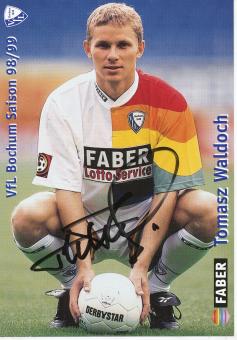 Tomasz Waldoch  1998/1999  VFL Bochum  Fußball Autogrammkarte original signiert 