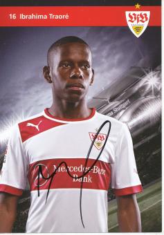 Ibrahima Traore  2012/2013  VFB Stuttgart Amateure  Fußball Autogrammkarte original signiert 