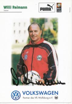 Willi Reimann  VFL Wolfsburg  Fußball Autogrammkarte original signiert 