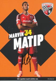 Marvin Matip  2016/2017   FC Ingolstadt  Fußball Autogrammkarte original signiert 