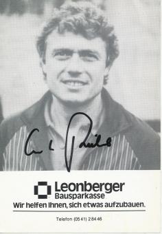 Karl Heinz Rühl  VFL Osnabrück  Fußball Autogrammkarte original signiert 