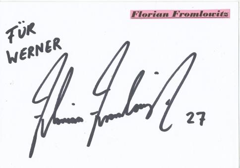 Florian Fromlowitz  FC Kaiserslautern  Fußball Autogramm Karte  original signiert 