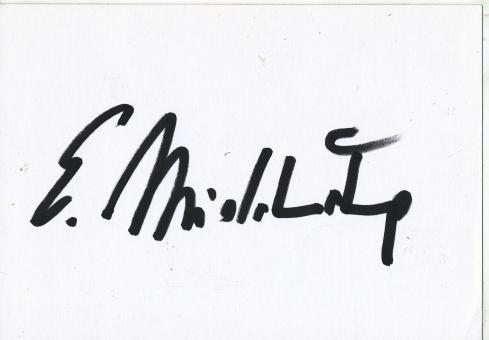 Ernst Middendorp  FC Augsburg   Fußball Autogramm Karte  original signiert 