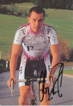 Uwe Raab  Team Telekom Radsport  Autogrammkarte  original signiert 