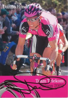 Danilo Hondo  Team Telekom Radsport  Autogrammkarte  original signiert 