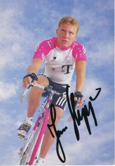 Jens Heppner  Team Telekom Radsport  Autogrammkarte  original signiert 