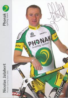 Nicolas Jalabert  Team Phonak  Radsport  Autogrammkarte  original signiert 