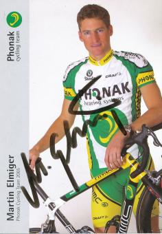 Martin Elmiger  Team Phonak  Radsport  Autogrammkarte  original signiert 