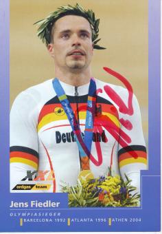 Jens Fiedler   Radsport  Autogrammkarte  original signiert 