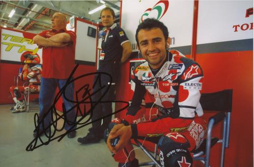 Hector Barbera  Spanien  Motorrad  Autogramm Foto original signiert 