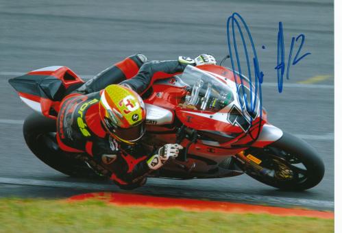 Javier Fores  Spanien  Motorrad  Autogramm Foto original signiert 