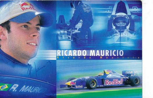 Ricardo Mauricio   Auto Motorsport  Autogrammkarte  original signiert 