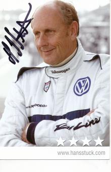 Hans Joachim Stuck  BMW  Auto Motorsport  Autogrammkarte  original signiert 