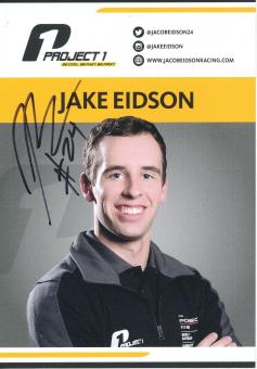 Jake Eidson  Auto Motorsport  Autogrammkarte  original signiert 
