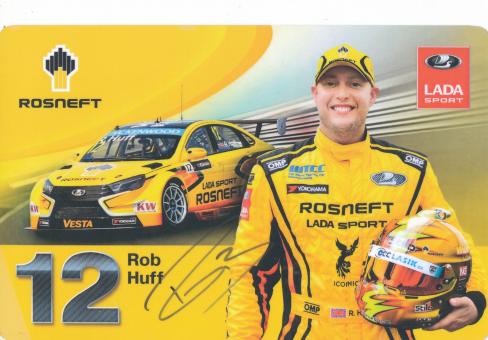 Rob Huff  Lada  Auto Motorsport 15 x 21 cm Autogrammkarte  original signiert 