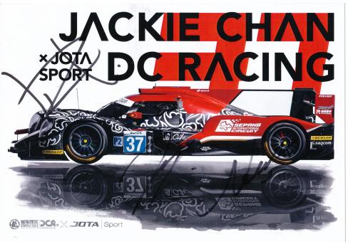 J.Jaafar & W.Tan & N.Jeffri  Auto Motorsport 15 x 21 cm Autogrammkarte  original signiert 