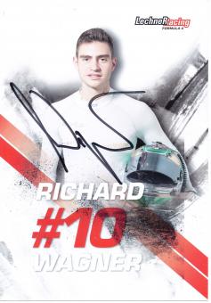 Richard Wagner  Mercedes Auto Motorsport 15 x 21 cm Autogrammkarte  original signiert 