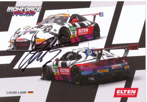 Lukas Luhr   Auto Motorsport 15 x 21 cm Autogrammkarte  original signiert 