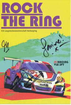 Hill & Shoffner & Klasen  Auto Motorsport Autogrammkarte  original signiert 