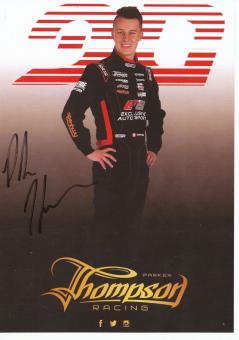 Parker Thompson  Auto Motorsport Autogrammkarte  original signiert 
