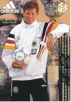 Stefan Reuter  DFB Nationalteam  Fußball Autogrammkarte 