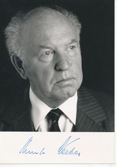 Kurt Becker † 1987  SPD  Politik  Autogramm Foto original signiert 