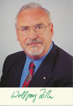 Wolfgang Zöller  CSU  Politik  Autogrammkarte original signiert 