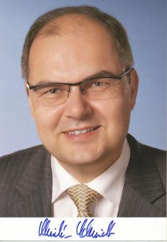 Christian Schmidt  CDU  Politik  Autogrammkarte original signiert 